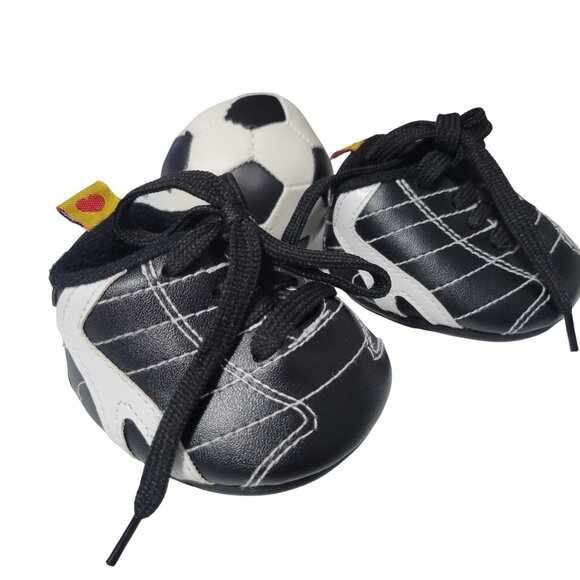 Build a Bear Soccer Uniform Cleats Ball Jersey Shorts Outfit for Plush Animals - Picture 3 of 9